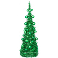 5 Ft Christmas Tinsel Tree With 32 Pcs 8cm balls and 28 Pcs 6cm balls